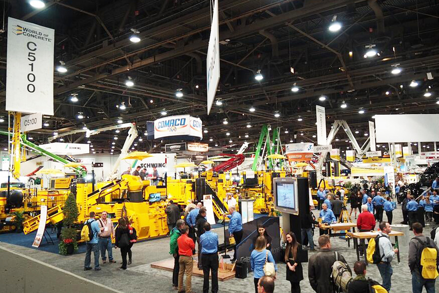 QGM ve ZENITH Grubu World of Concrete 2017'de Sergilendi