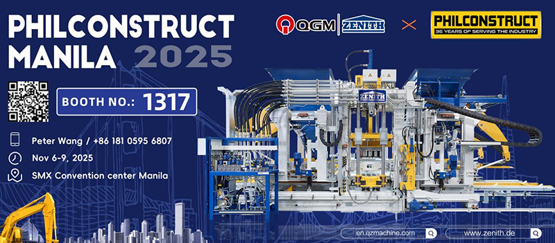 Sergi Önizlemesi | Quanzhou Machinery Group, Çin Akıllı Üretiminin Yeni Gücünü Sergileyen Filipinler Uluslararası İnşaat Makineleri Fuarı'na Katılacak