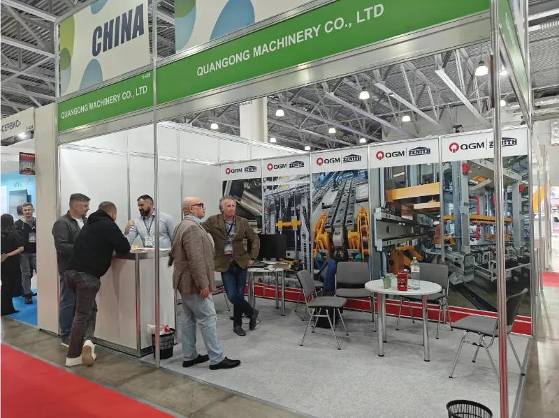 Avrasya Altyapı Pazarına Odaklanmak: Quangong Machinery Co., Ltd. Rusya'nın CTT EXPO'sunda Sergilendi
